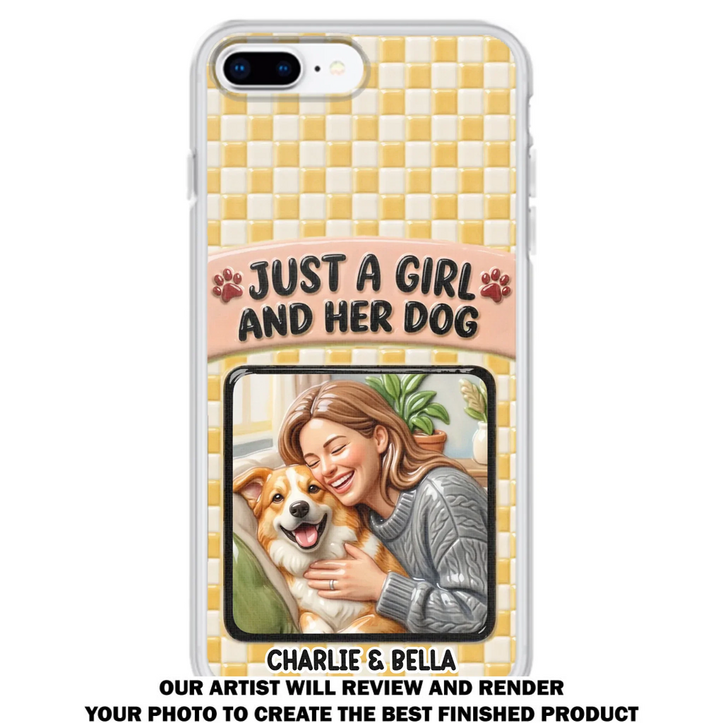 Attached To Each Other - Personalized 3D Effect Phone Case