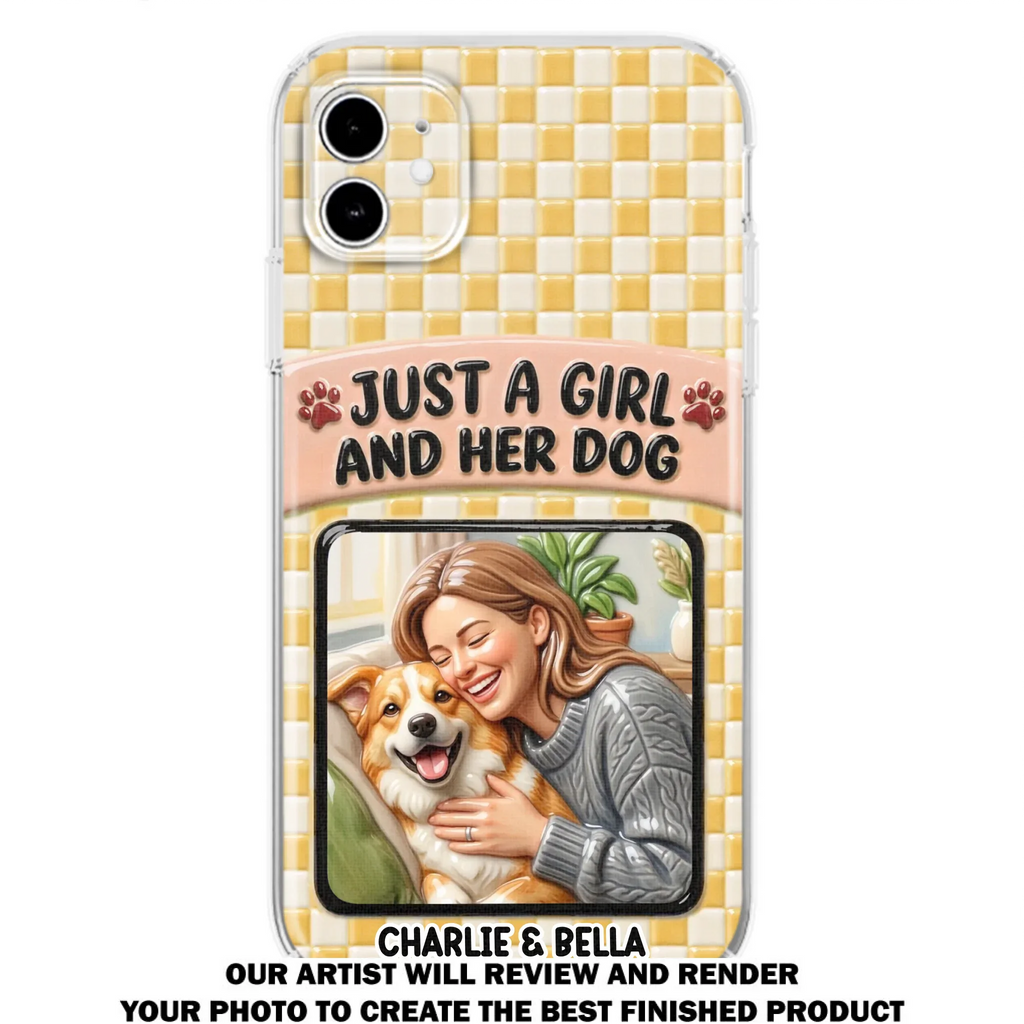 Attached To Each Other - Personalized 3D Effect Phone Case