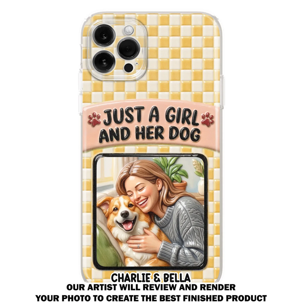 Attached To Each Other - Personalized 3D Effect Phone Case