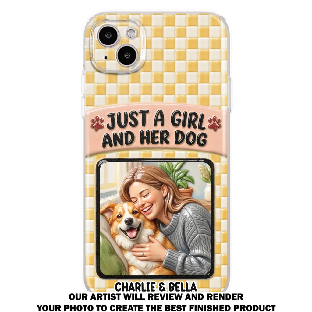 Attached To Each Other - Personalized 3D Effect Phone Case