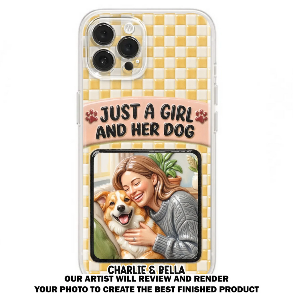 Attached To Each Other - Personalized 3D Effect Phone Case