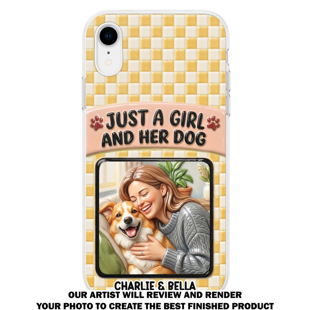 Attached To Each Other - Personalized 3D Effect Phone Case