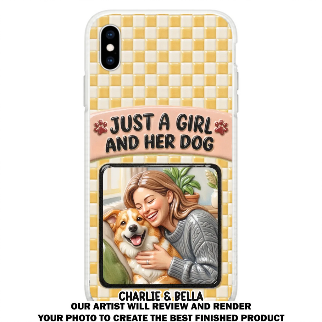Attached To Each Other - Personalized 3D Effect Phone Case