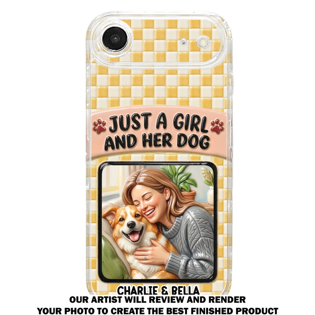 Attached To Each Other - Personalized 3D Effect Phone Case