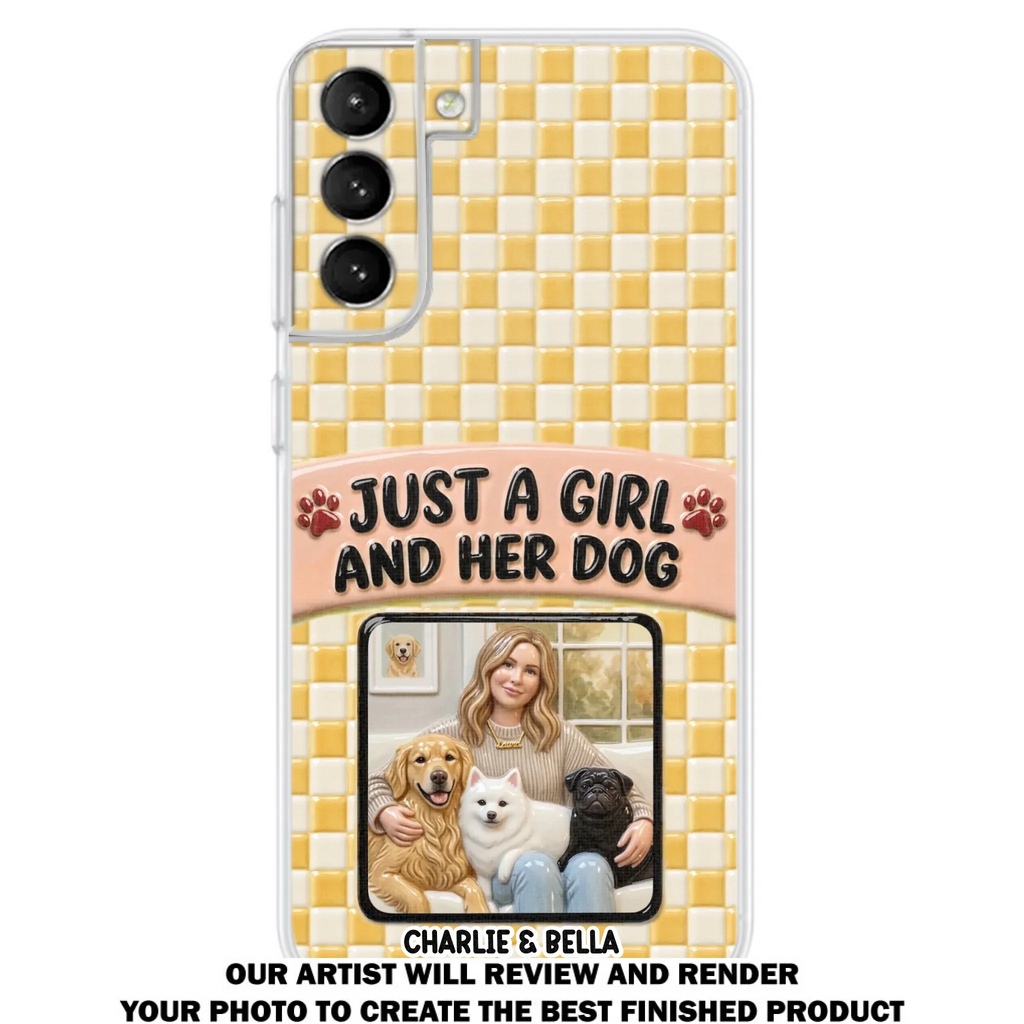 Attached To Each Other - Personalized 3D Effect Phone Case