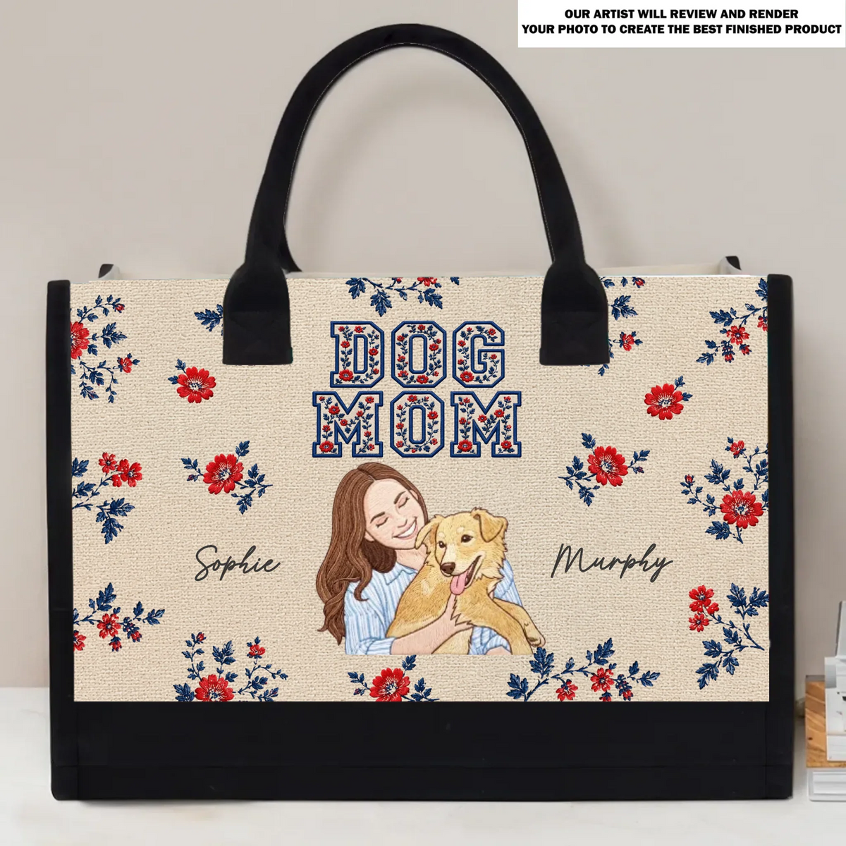 Let Us Get Away - Personalized Canvas Tote Bag