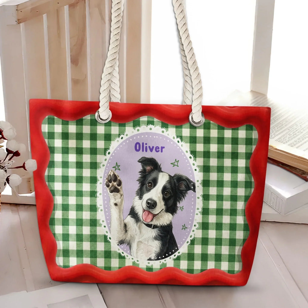 Strike Cutie Dog - Personalized Beach Bag