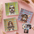 Custom Dog Portrait Watercolor Trinket Dish Gift For Dog Mom, Dog Lovers • Timeless Pawshion - Personalized Jewelry Dish