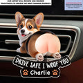 Funny Pet Butt - Personalized Squishy Acrylic Car Vent Clip
