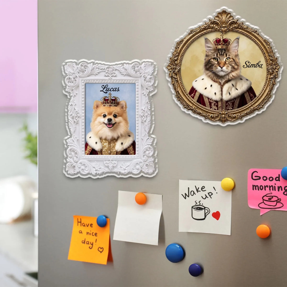 Best Friends Have Paws - Personalized Acrylic Magnet