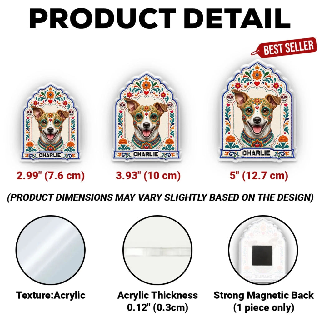 Hispanic Pet - Personalized Acrylic Magnet