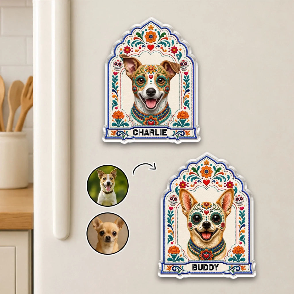Hispanic Pet - Personalized Acrylic Magnet