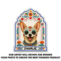 Hispanic Pet - Personalized Acrylic Magnet