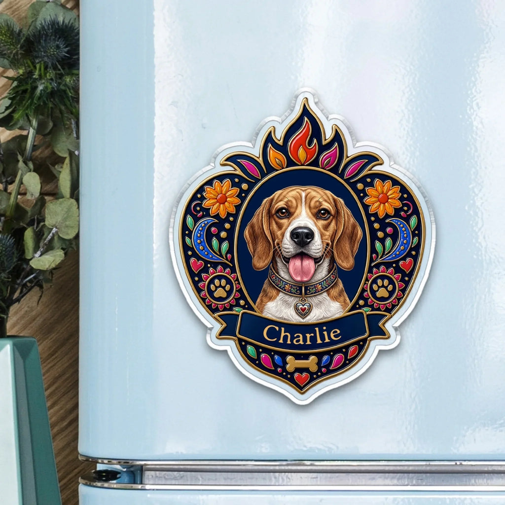 Hispanic Fur Baby - Personalized Acrylic Magnet