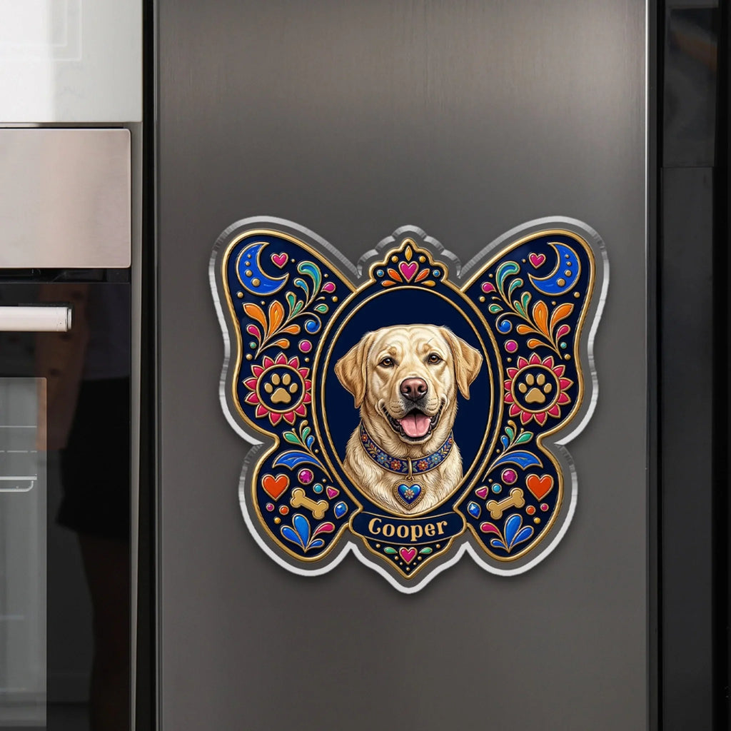 Hispanic Fur Baby - Personalized Acrylic Magnet