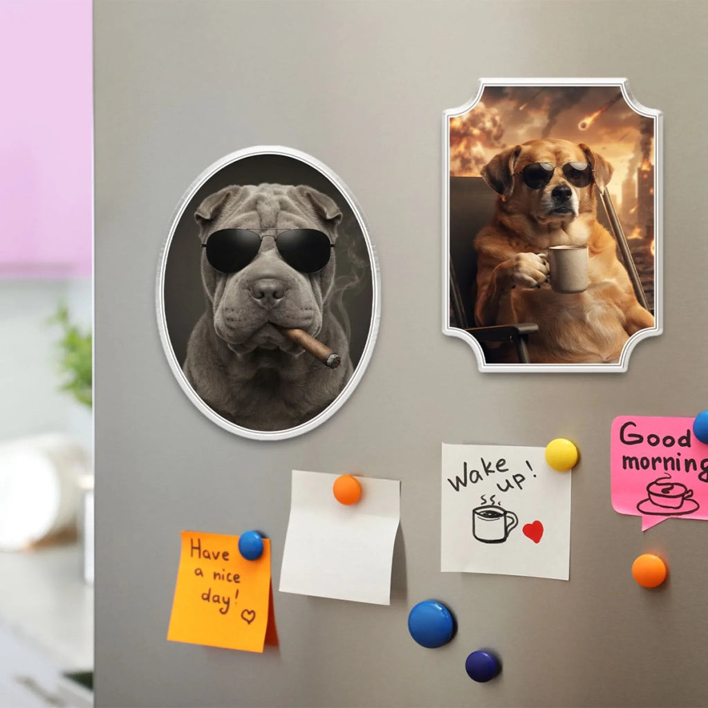 Coolest Pet Ever - Personalized Acrylic Magnet