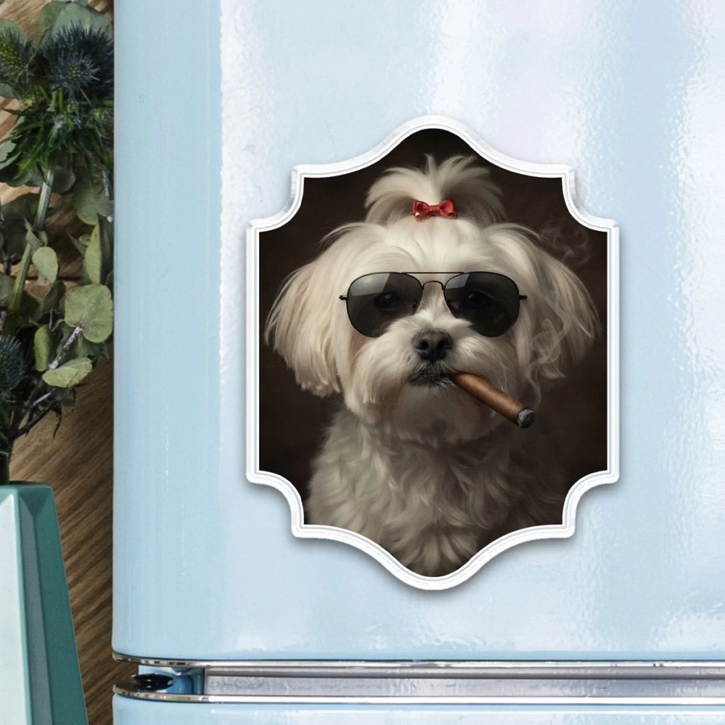 Coolest Pet Ever - Personalized Acrylic Magnet