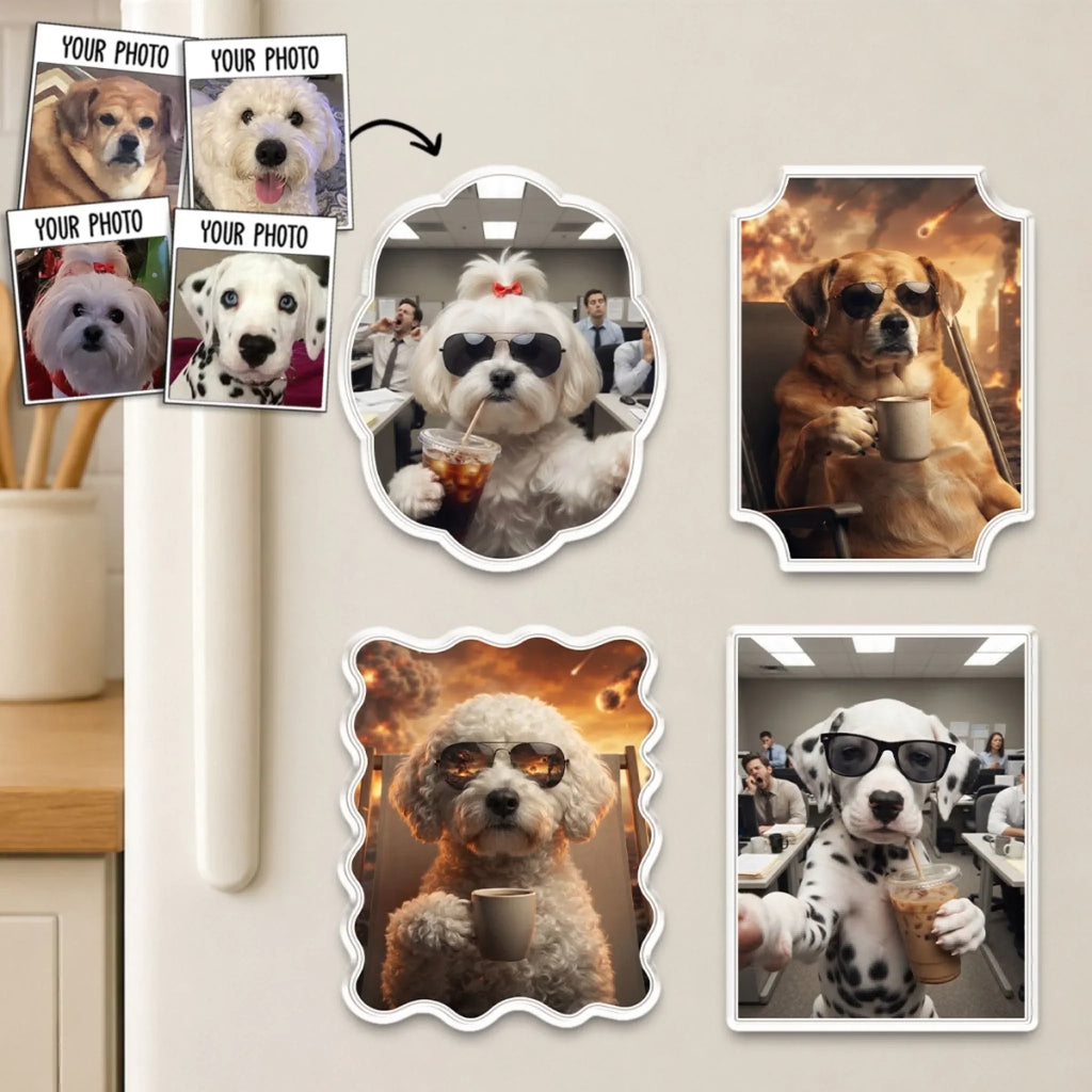 Coolest Pet Ever - Personalized Acrylic Magnet