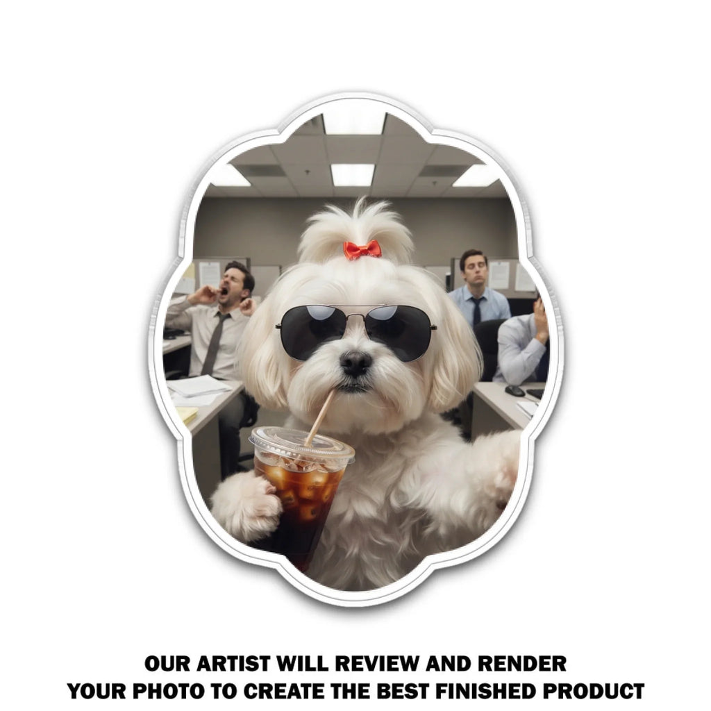 Coolest Pet Ever - Personalized Acrylic Magnet