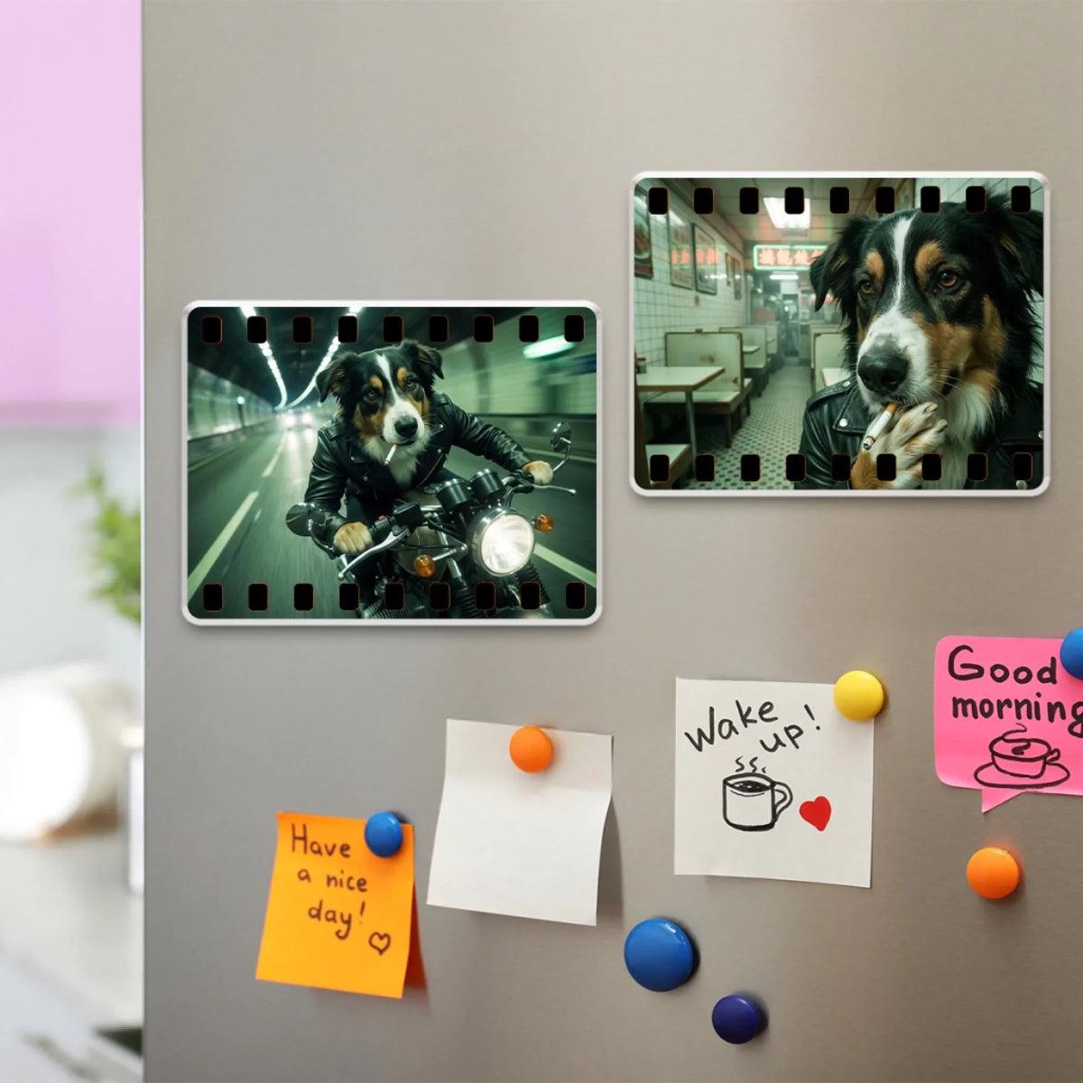 Paws on Film - Personalized Acrylic Magnet