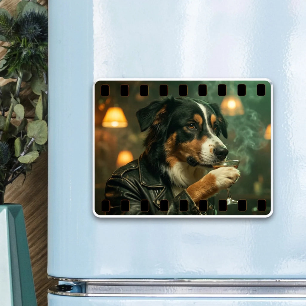 Paws on Film - Personalized Acrylic Magnet