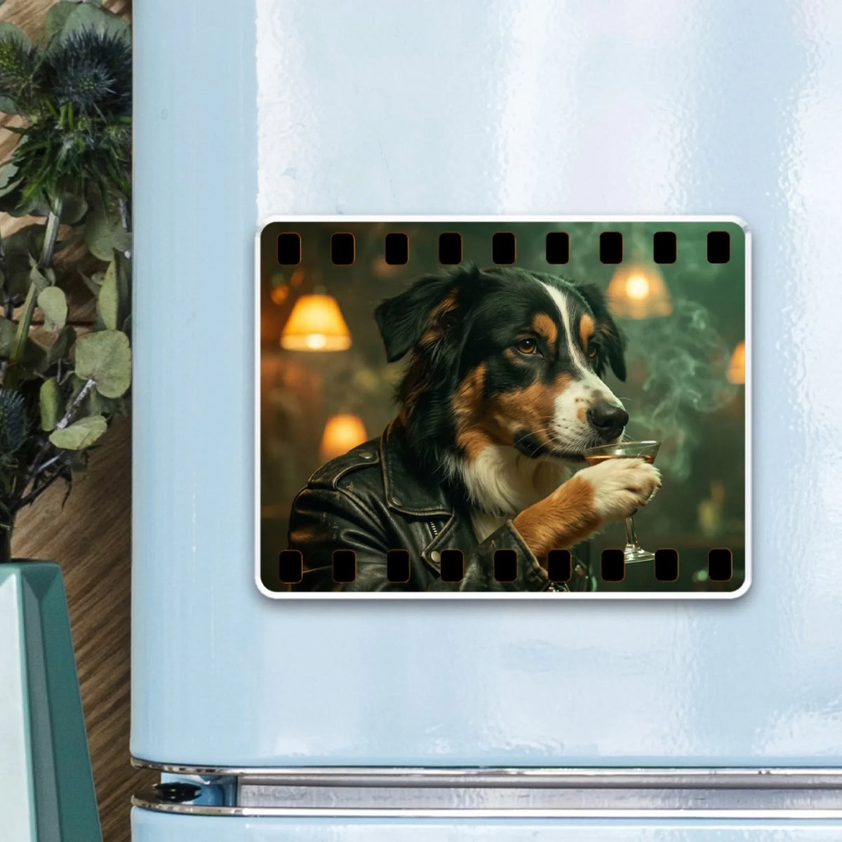 Paws on Film - Personalized Acrylic Magnet
