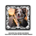 Paws On The Road - Personalized Acrylic Magnet