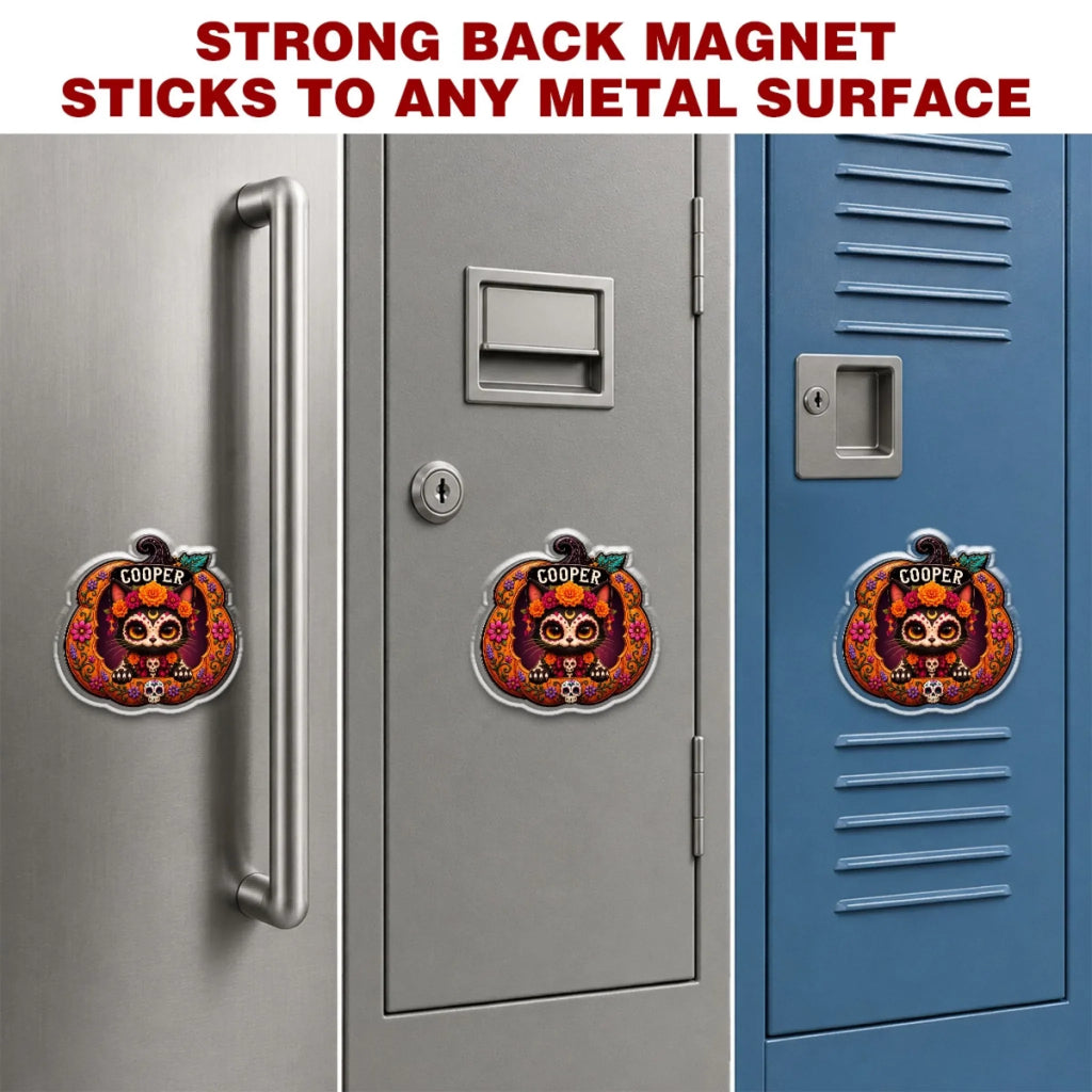 Too Cute To Spook - Personalized Acrylic Magnet