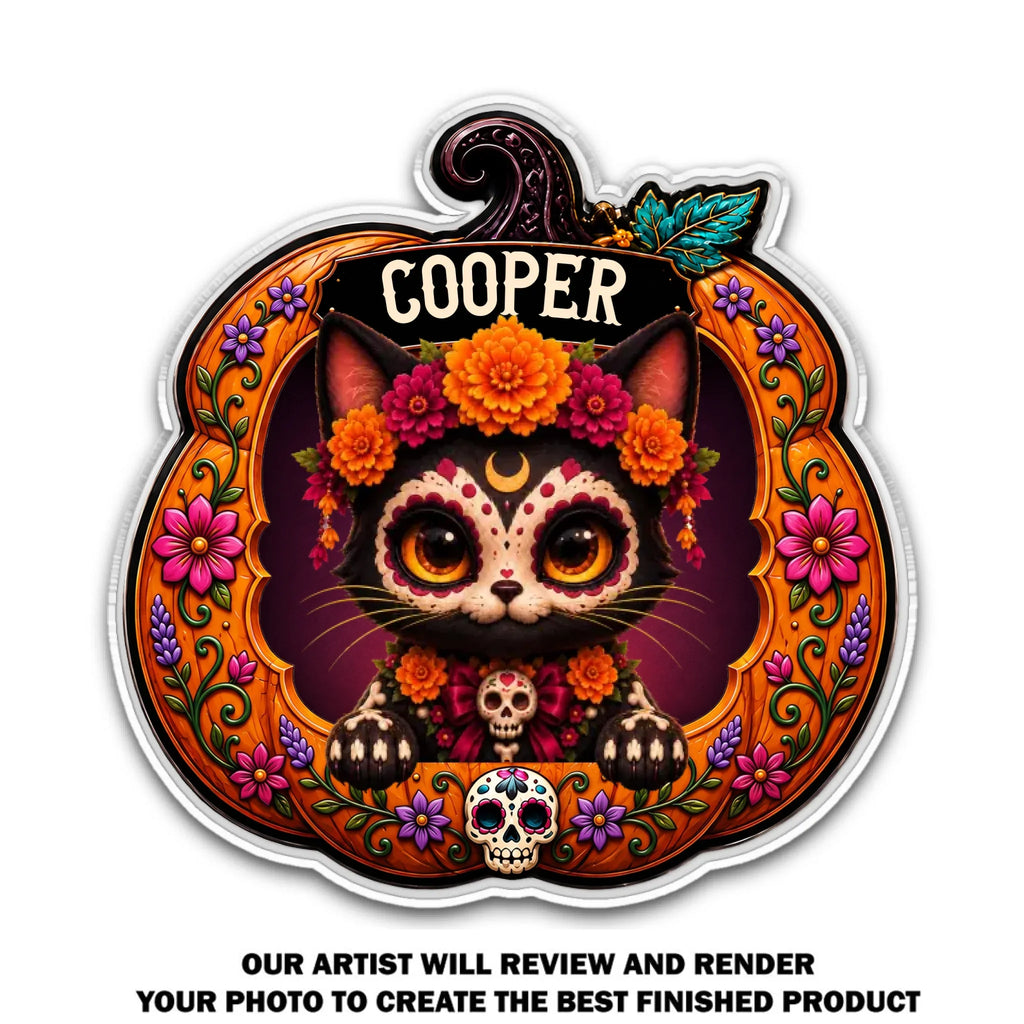 Too Cute To Spook - Personalized Acrylic Magnet