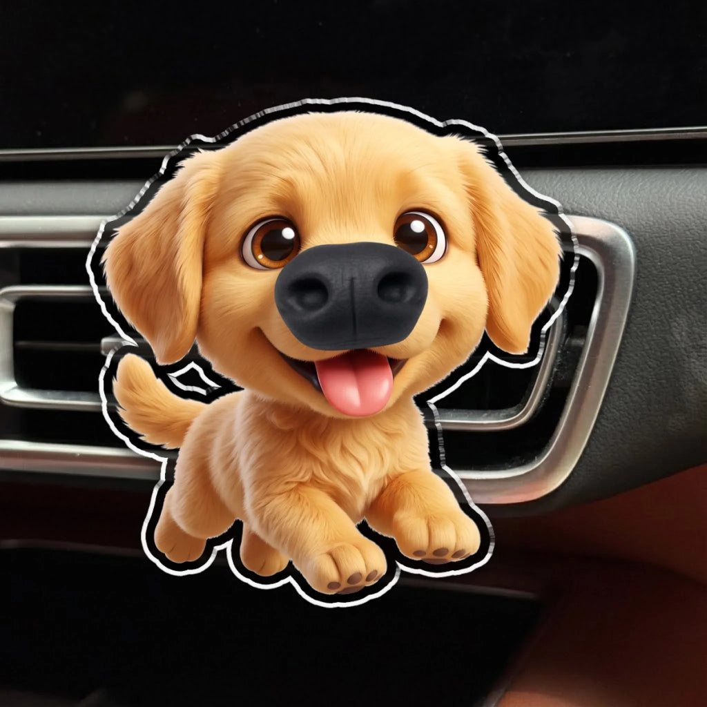 Drive Safe - Personalized Nose Squishy Acrylic Car Vent Clip
