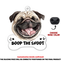 Emergency Boop Button - Personalized Nose Squishy Keychain