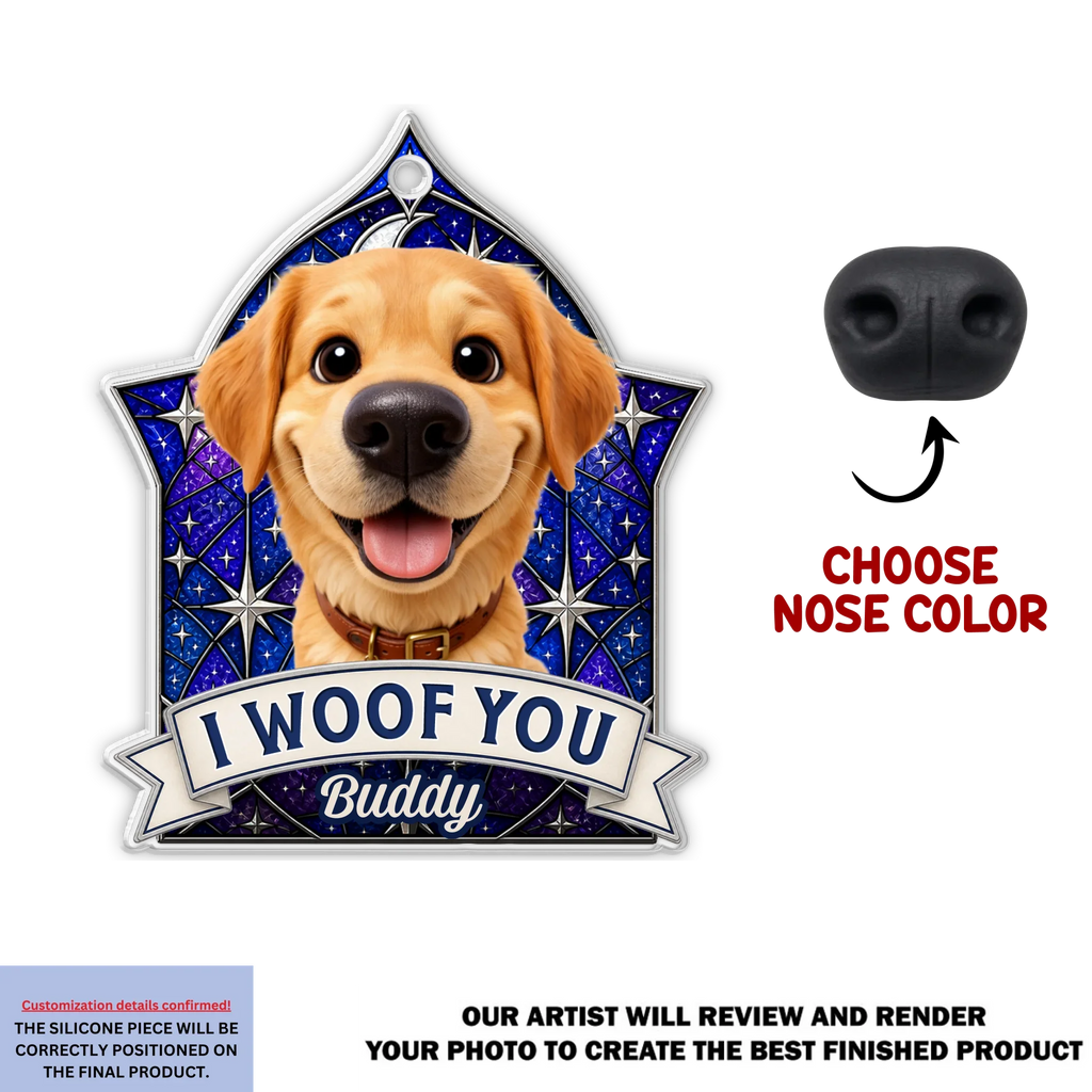 Squish My Snoot - Personalized Nose Squishy Keychain