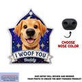 Squish My Snoot - Personalized Nose Squishy Keychain