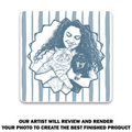 Me And My Pet Line - Personalized Acrylic Magnet