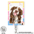 Custom Photo Nurse ID Holder, Graduation Christmas Birthday Gifts for Dog Lovers • Cute Pet - Personalized Acrylic Badge Reel