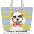 Dog Lover Watercolor - Personalized Beach Bag