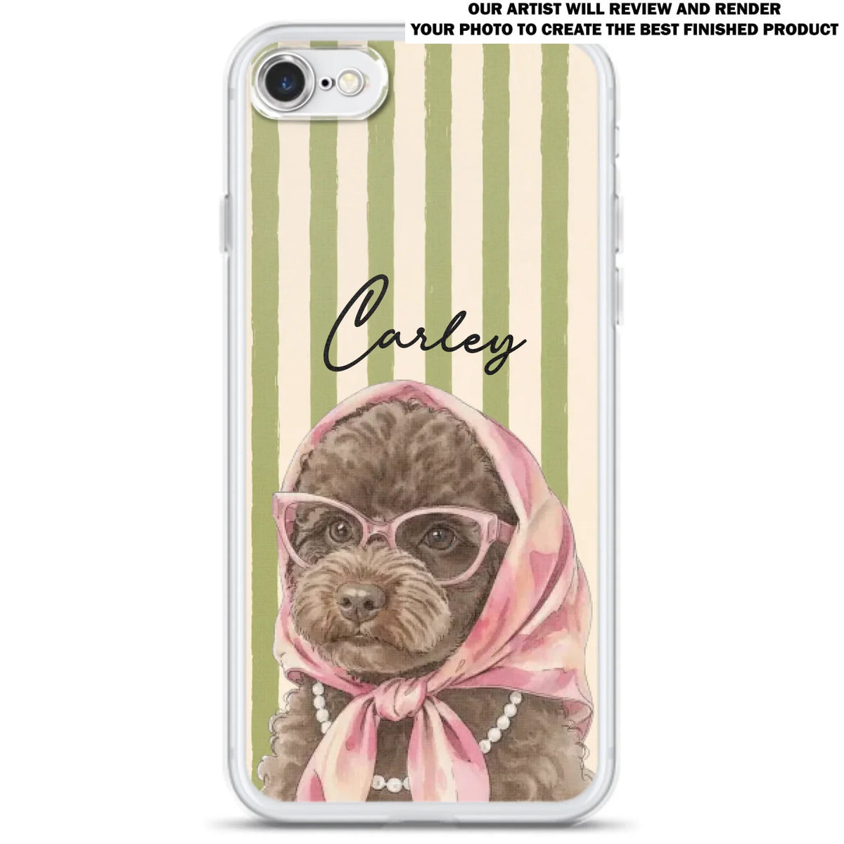 Custom Photo Christmas Birthday Gifts For Dog Moms • Beachside Barkers - Personalized Phone Case