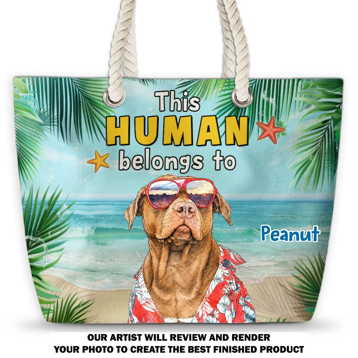 Too Late You Are My Property - Personalized Beach Bag
