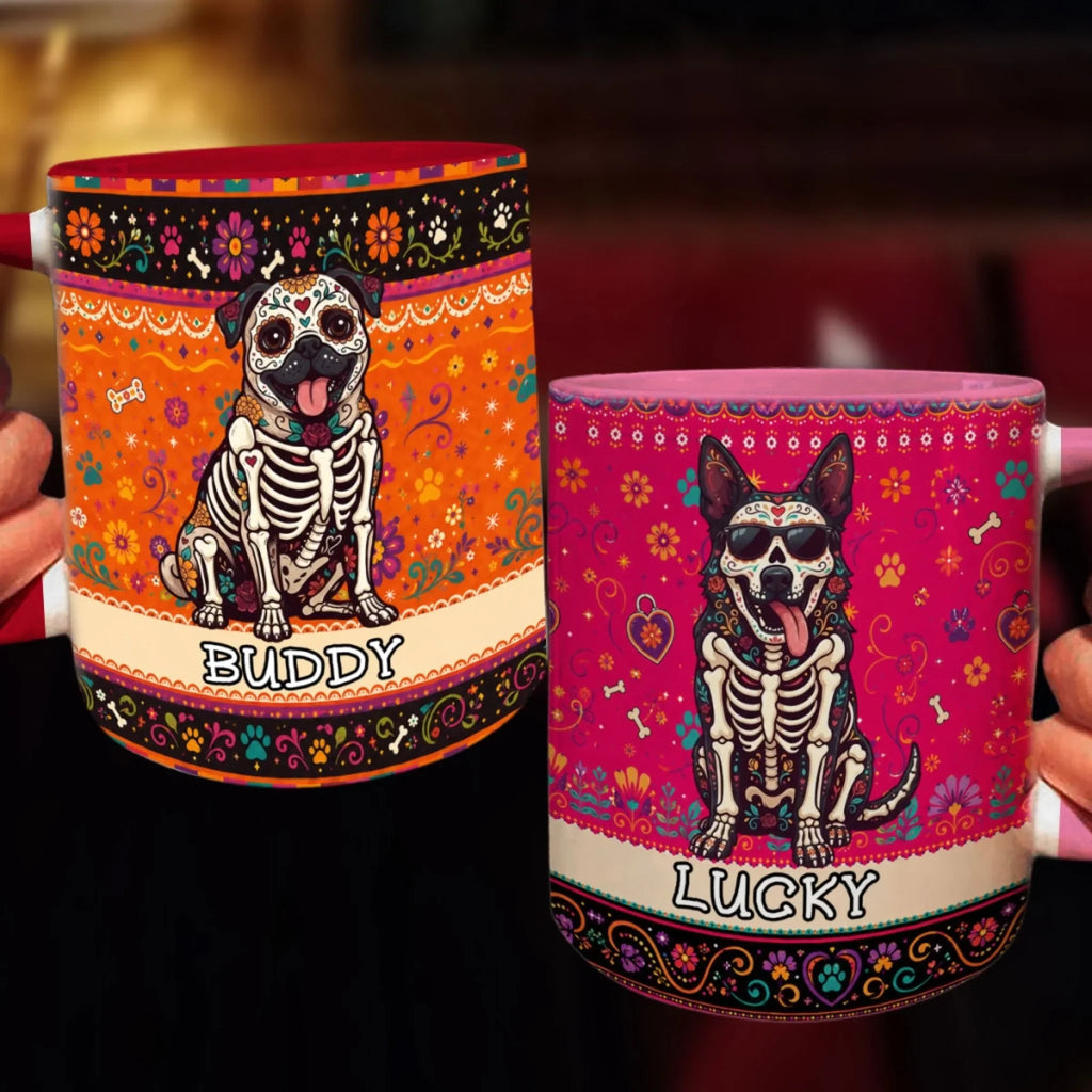 Custom Christmas Birthday Gifts For Pet Lovers • Hispanic Pet - Personalized Accent Mug