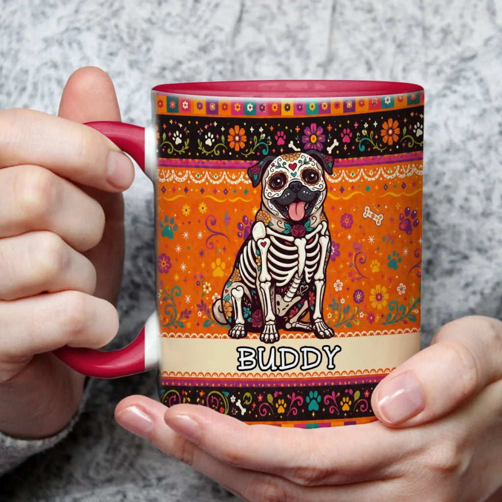 Custom Christmas Birthday Gifts For Pet Lovers • Hispanic Pet - Personalized Accent Mug