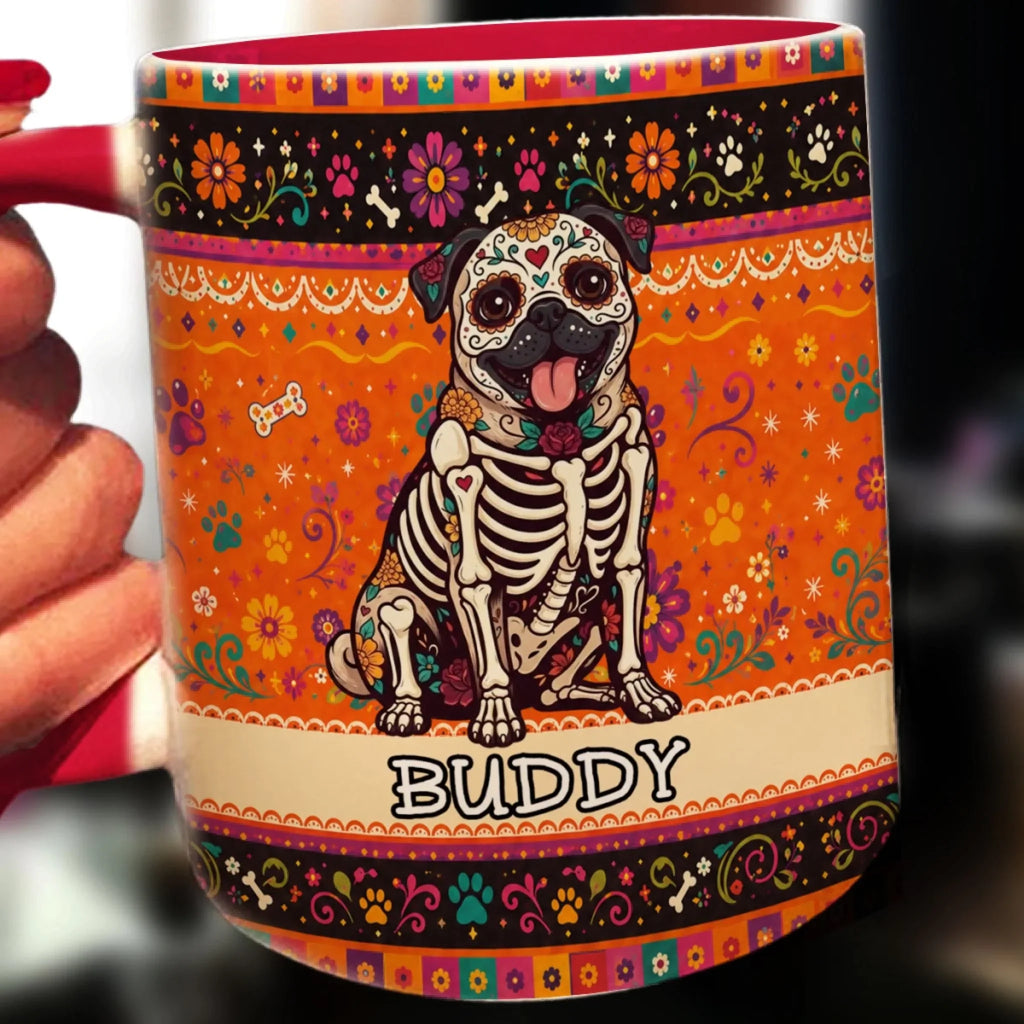 Custom Christmas Birthday Gifts For Pet Lovers • Hispanic Pet - Personalized Accent Mug