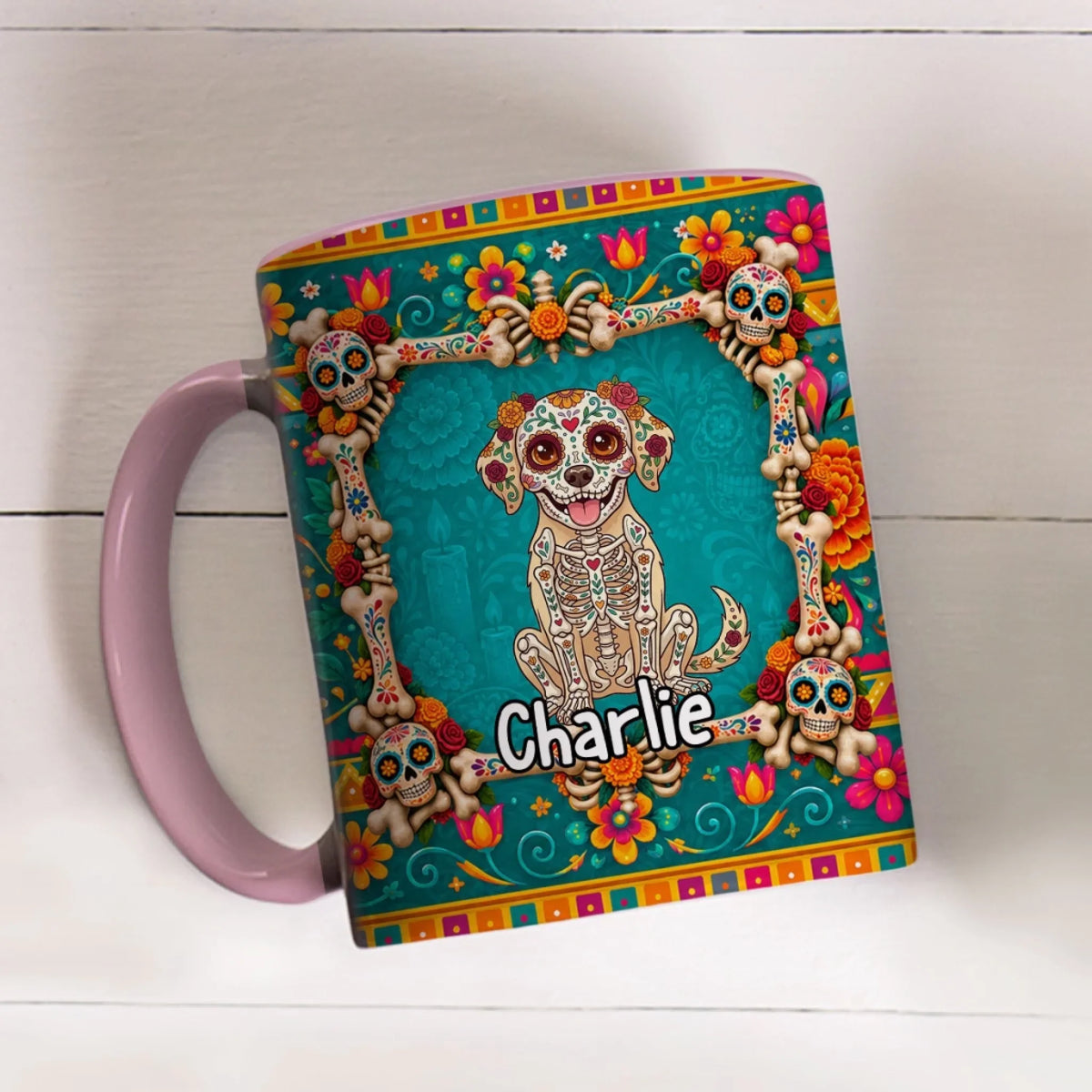 Custom Christmas Birthday Gifts For Pet Lovers • Love Lives On - Personalized Accent Mug