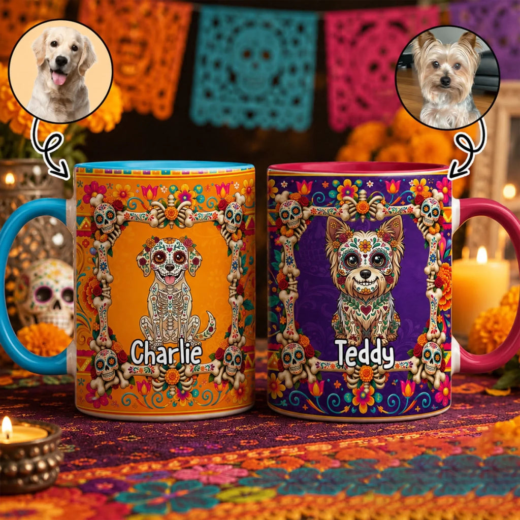 Custom Christmas Birthday Gifts For Pet Lovers • Love Lives On - Personalized Accent Mug