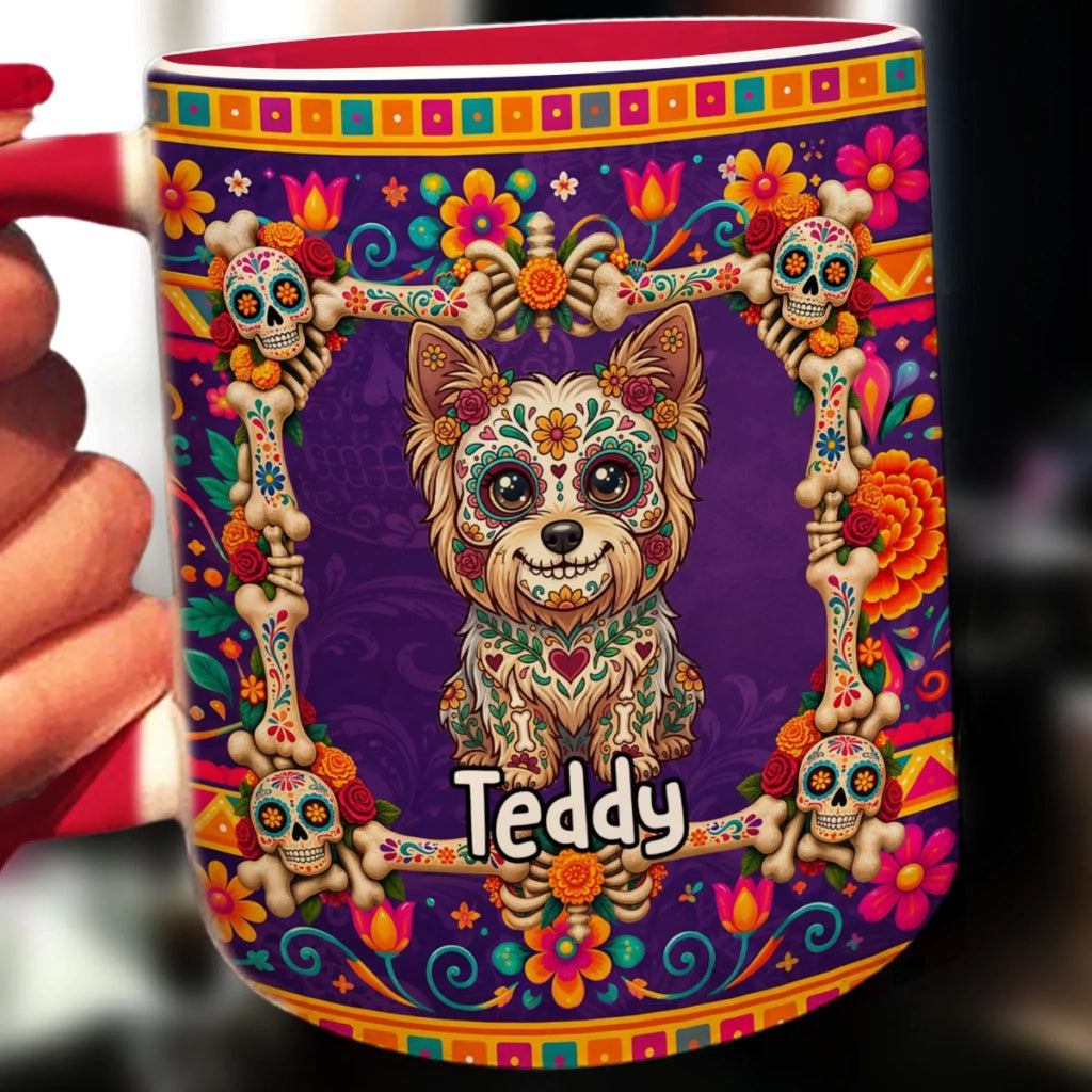 Custom Christmas Birthday Gifts For Pet Lovers • Love Lives On - Personalized Accent Mug