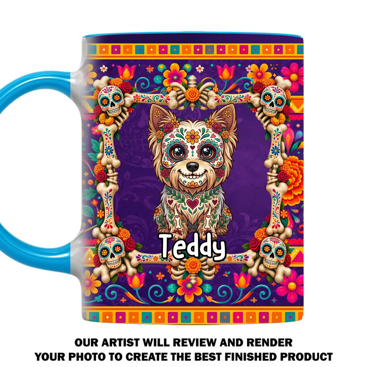 Custom Christmas Birthday Gifts For Pet Lovers • Love Lives On - Personalized Accent Mug
