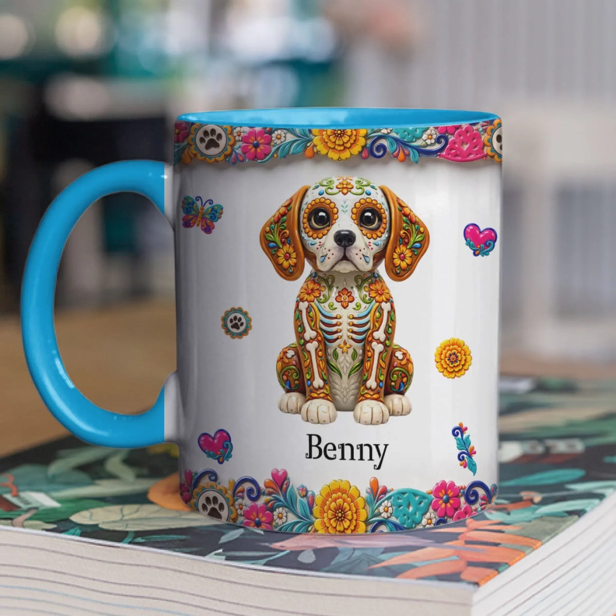 Custom Christmas Birthday Gifts For Pet Lovers • Fiesta Paws - Personalized Accent Mug