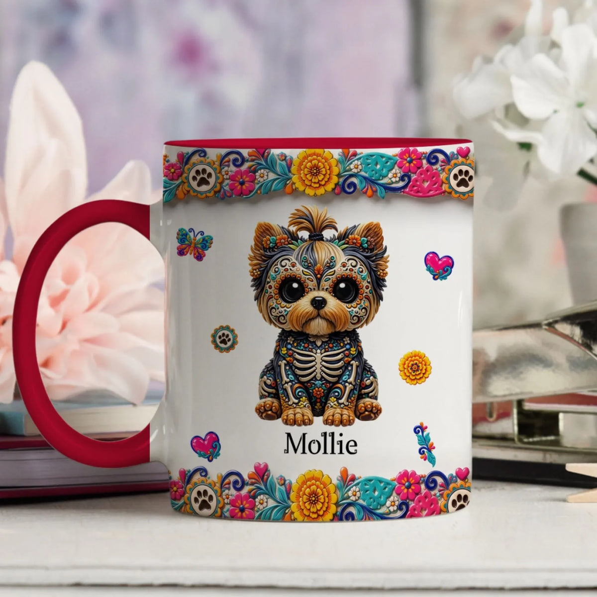 Custom Christmas Birthday Gifts For Pet Lovers • Fiesta Paws - Personalized Accent Mug