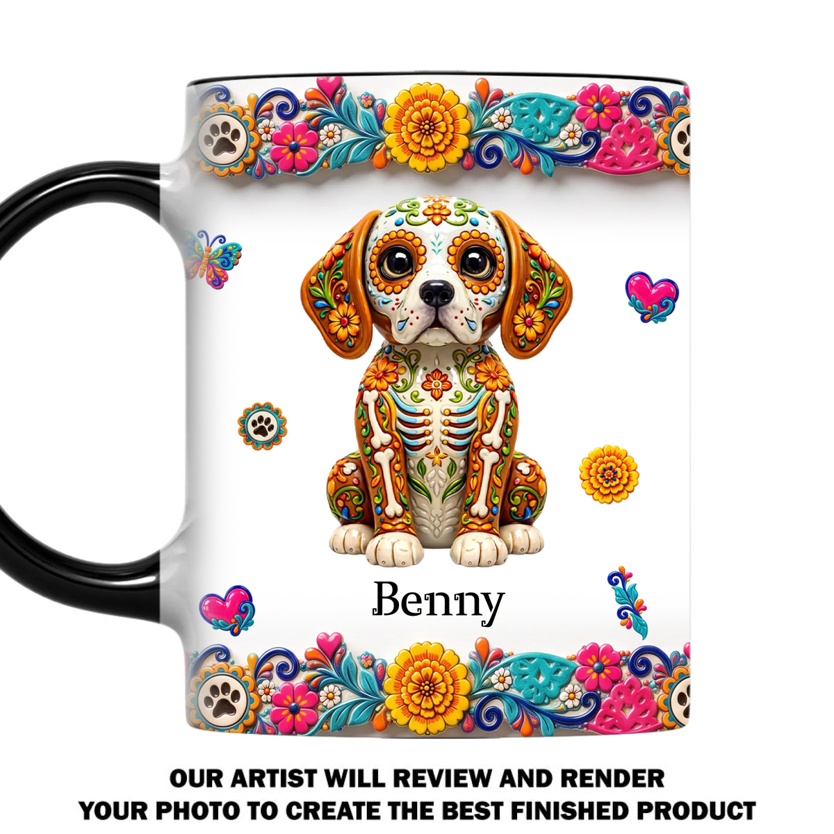 Custom Christmas Birthday Gifts For Pet Lovers • Fiesta Paws - Personalized Accent Mug