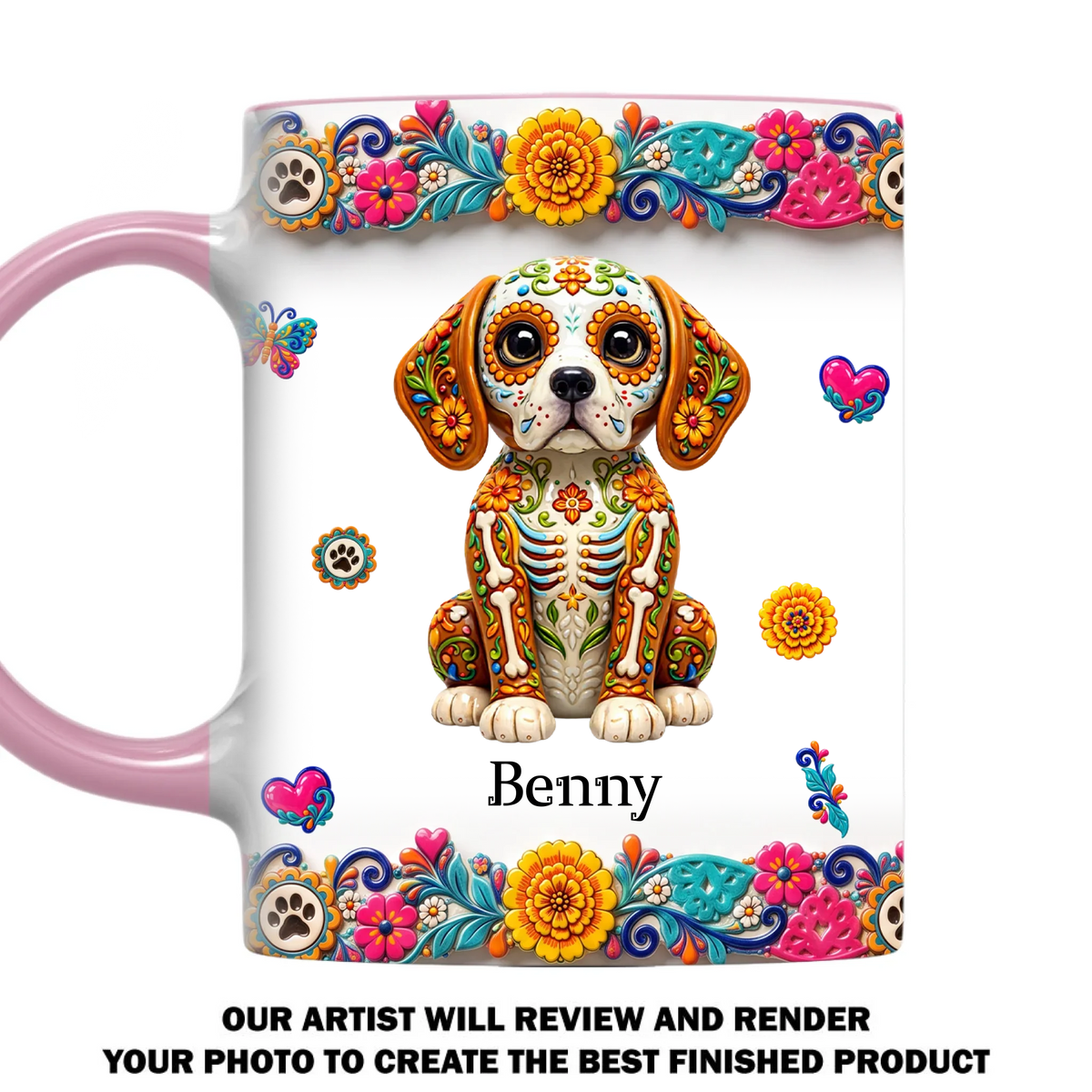 Custom Christmas Birthday Gifts For Pet Lovers • Fiesta Paws - Personalized Accent Mug