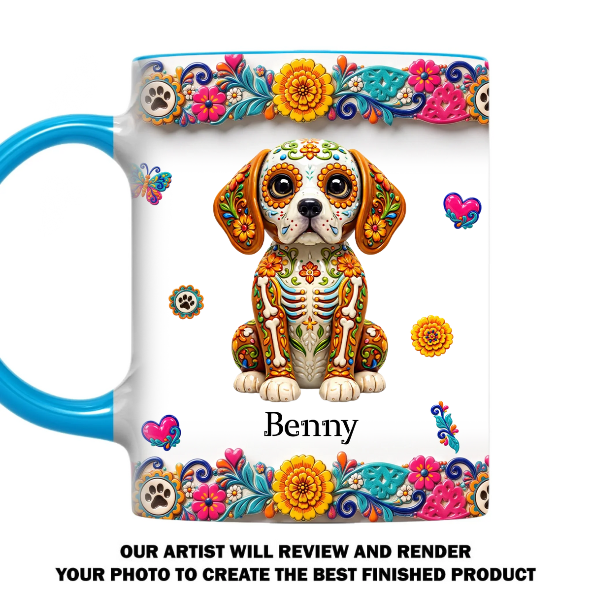 Custom Christmas Birthday Gifts For Pet Lovers • Fiesta Paws - Personalized Accent Mug